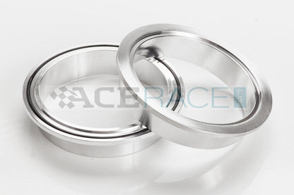 4.000" V-Band Assembly Aluminum/Stainless Combination