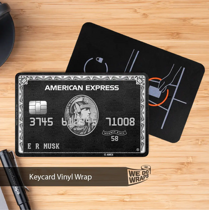 AMEX Black Card Centurion | NFC Key Card Wrap