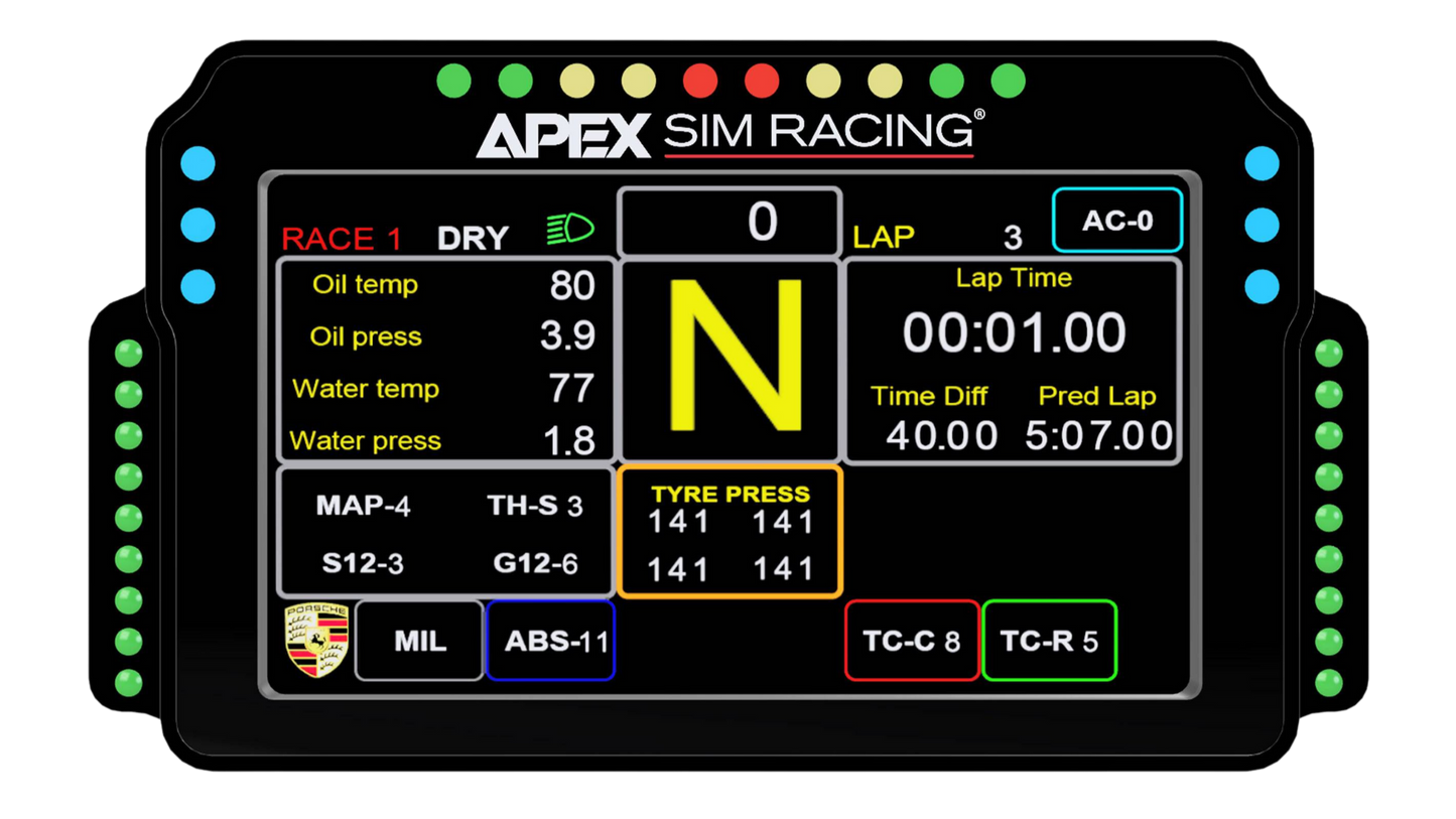 GT3R 5" DDU Sim Racing Display V2