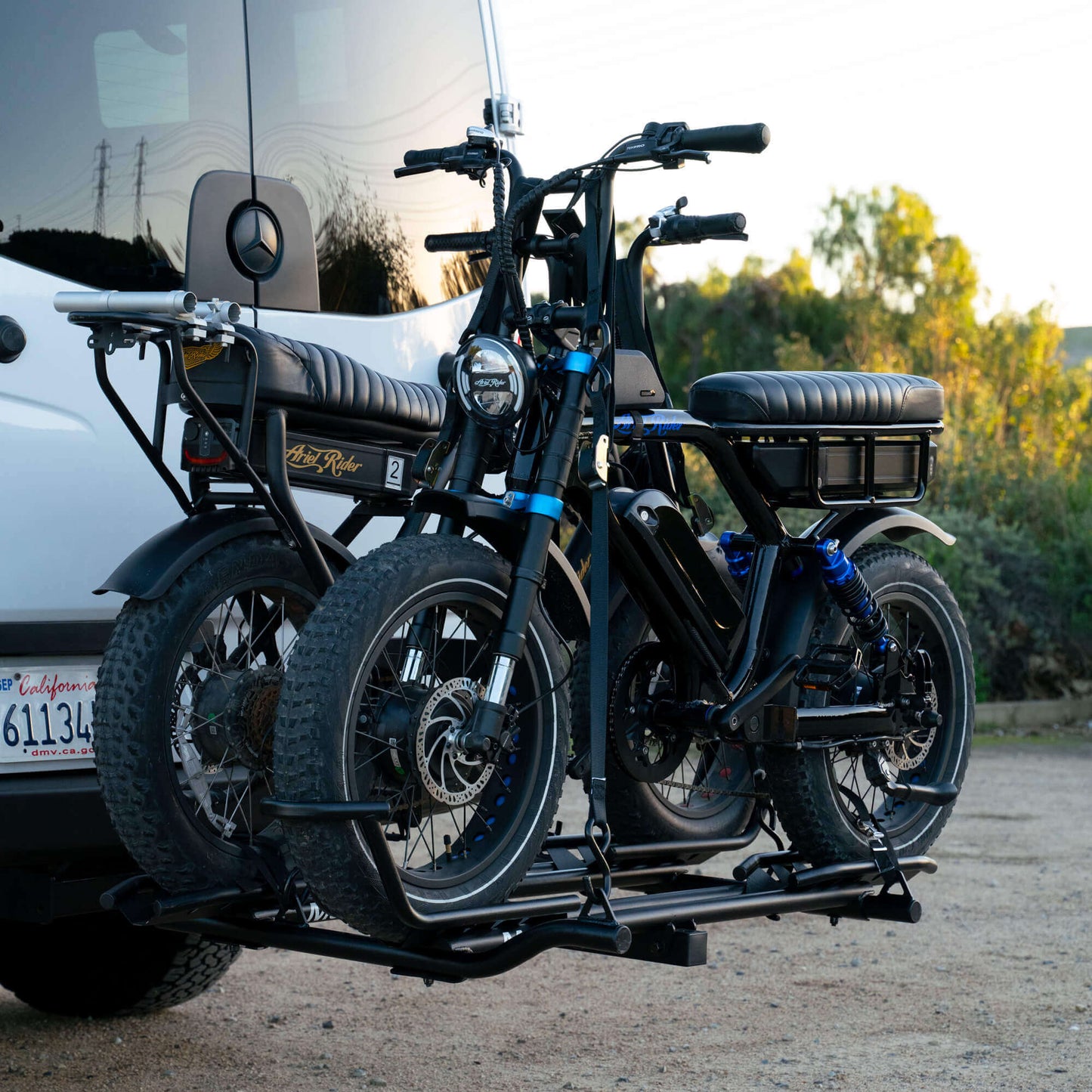 Mini Dual Bicycle Rack for E Bikes