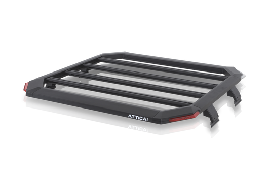 Attica 4x4 2019-2023 Jeep Gladiator JT Frontier Series Compact Roof Rack ATTJL02F102-BX-JT