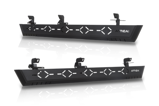 Attica 4x4 2021-2023 Ford Bronco Frontier Series Side Steps ATTFB01C103-BX