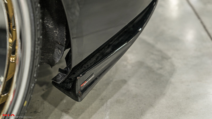 NIA Audi A4 NIA Rear Lip Spats 2013-16 A413-RA-RWB