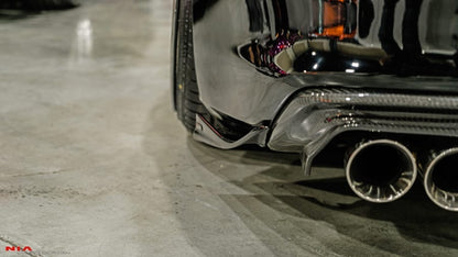 NIA Audi A4 NIA Rear Lip Spats 2013-16 A413-RA-RWB