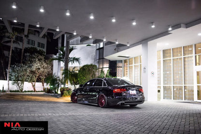 NIA Audi A4 NIA Side Skirts Splitter Lip 2009-16 A409-SD-PRM