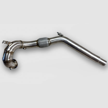 VW Golf MK7 & GTI Race Downpipe - 2.0T 1.4T FWD (Catless & Catted)