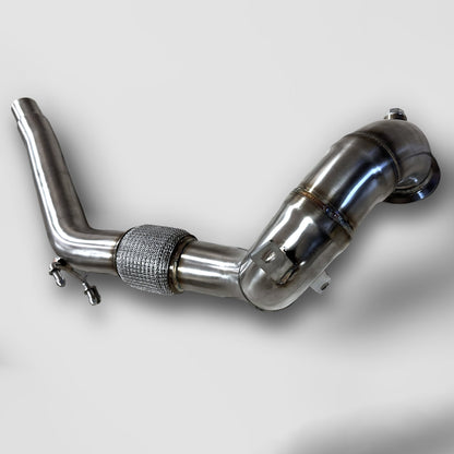 VW Golf MK7 & GTI Race Downpipe - 2.0T 1.4T FWD (Catless & Catted)