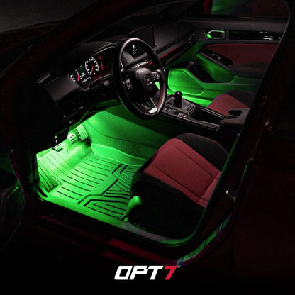 AURA LED Interior Ambient Lighting Kit - Remote Control Full Color Spectrum