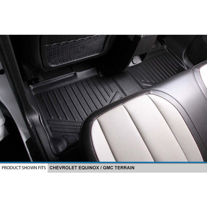 Smart Trim™ Floor Liners For 2010-2011 Equinox / Terrain (Dual Front Floor Hooks)