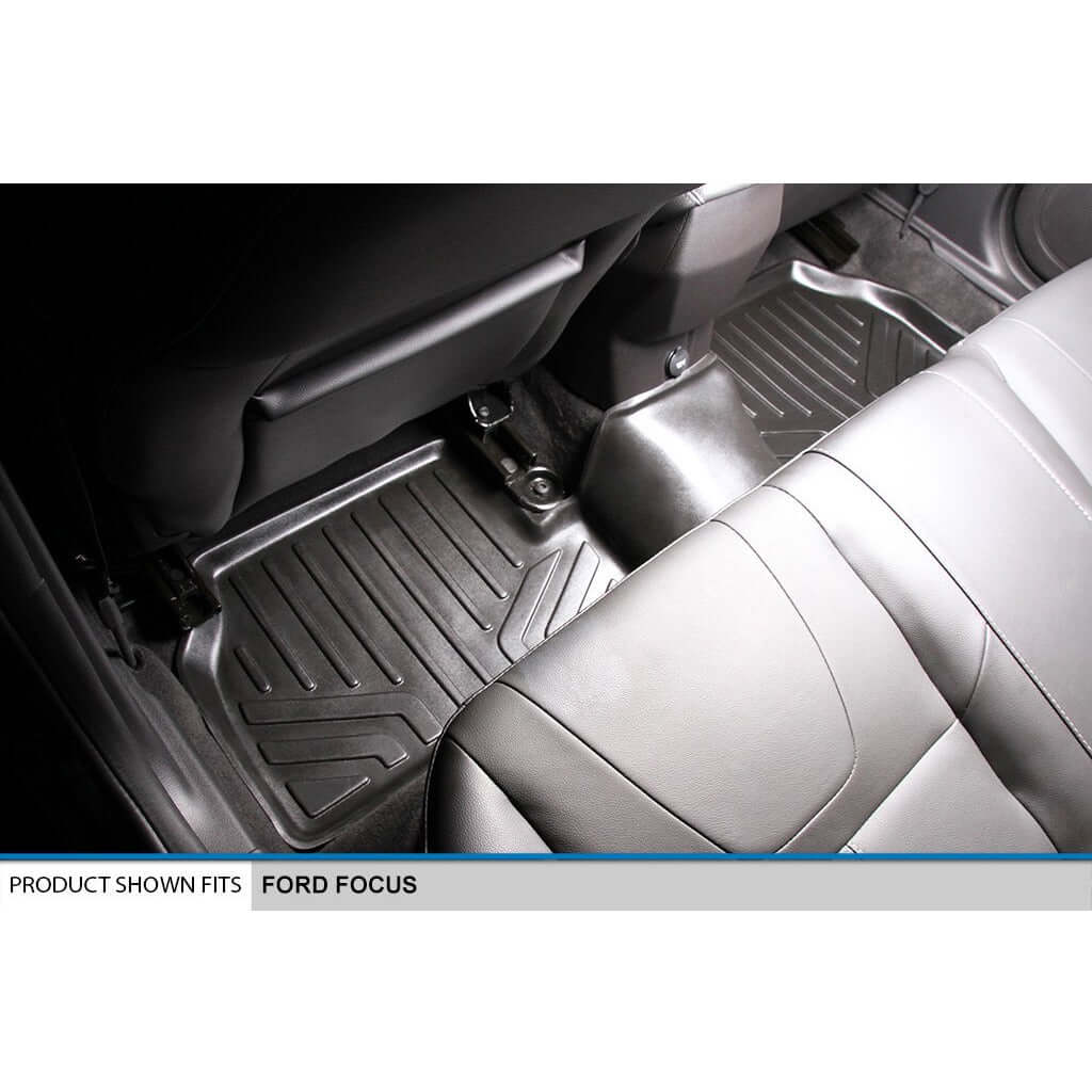 SMARTLINER Custom Fit Floor Liners For 2012-2018 Ford Focus Sedan (No SR or Electric Models)