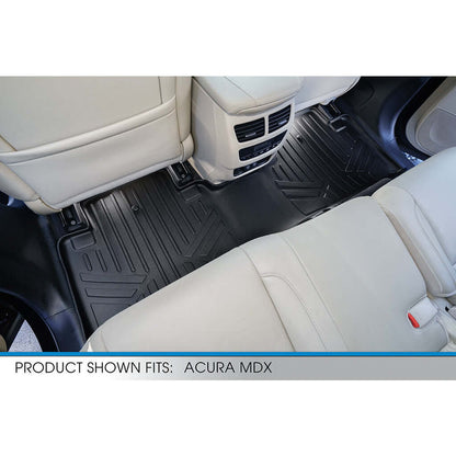 SMARTLINER Floor Liners for 2014-2020 Acura MDX (2nd Row Bench) (No Hybrid)