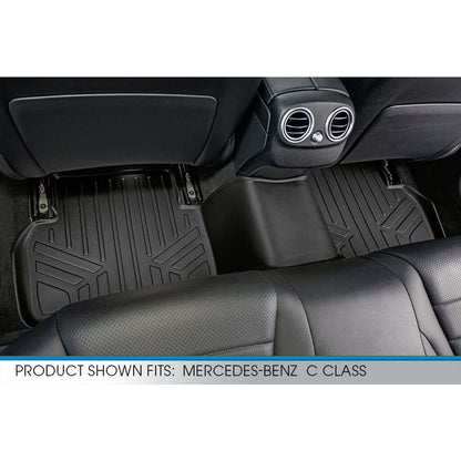 Smart Trim™ Floor Liners For 2015-2021 Mercedes Benz C Class Sedan (No Hybrid Models)