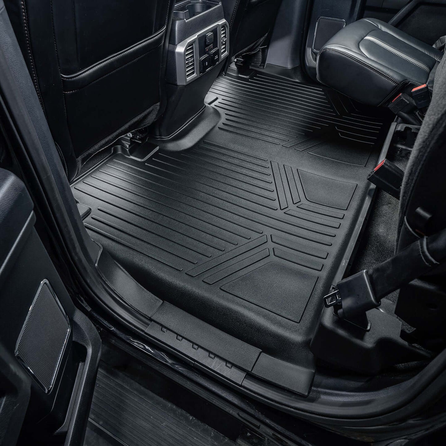 SmartCoverage™ Floor Liners For 2015-2026 Ford F-150 SuperCrew Cab (1st Row Bucket)