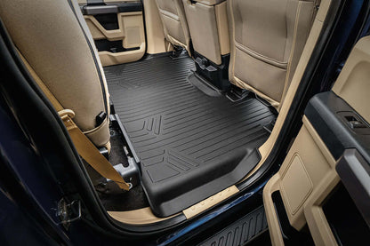 SmartCoverage™ Floor Liners For 2015-2026 Ford F-150 SuperCrew Cab (1st Row Bench) No 2nd Row Underseat Storage (Vinyl)