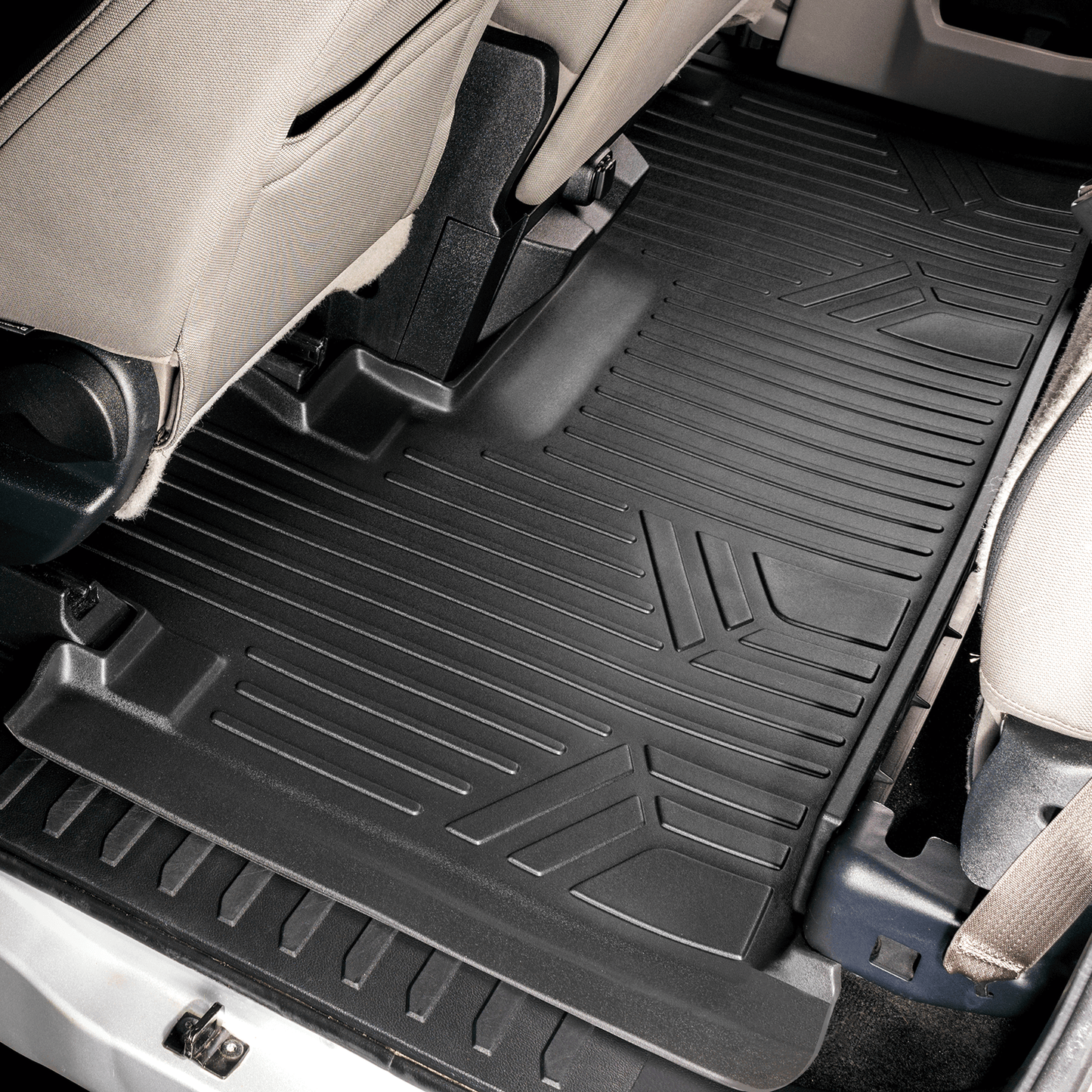 SMARTLINER Floor Liners for 2017-2026 Ford F-250|F-350 SuperCab (1st Row Bench) | Vinyl | No OTH