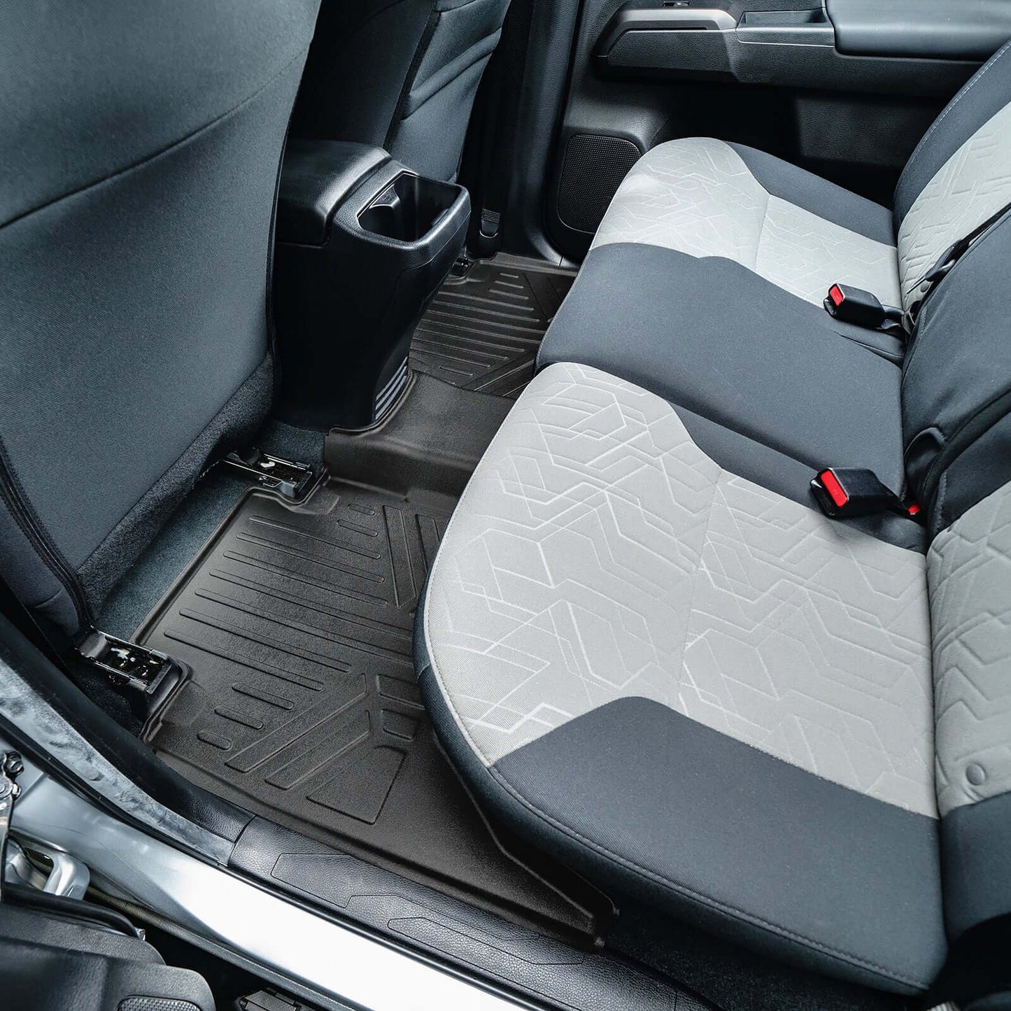 SmartCoverage™ Floor Liners For 2018-2023 Toyota Tacoma Double Cab (Automatic Transmission)