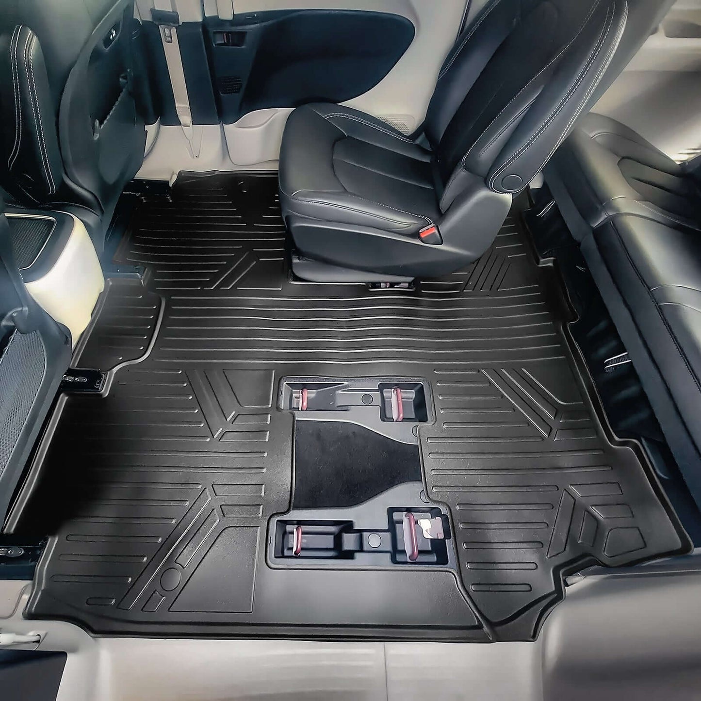 Smart Trim™ Floor Liners For 2017-2024 Chrysler Pacifica Plug-In-Hybrid (Touring Models)