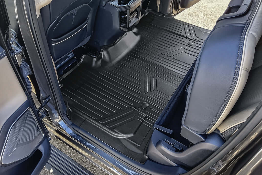 SmartCoverage™ Floor Liners For 2021-2024 Ram 1500 TRX with Rear Underseat Storage Box