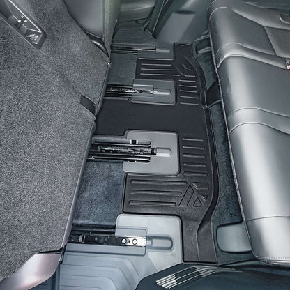 Smart Trim™ Floor Liners For 2019-2026 Subaru Ascent (2nd Row Bench) and No Subwoofer in the Cargo Area