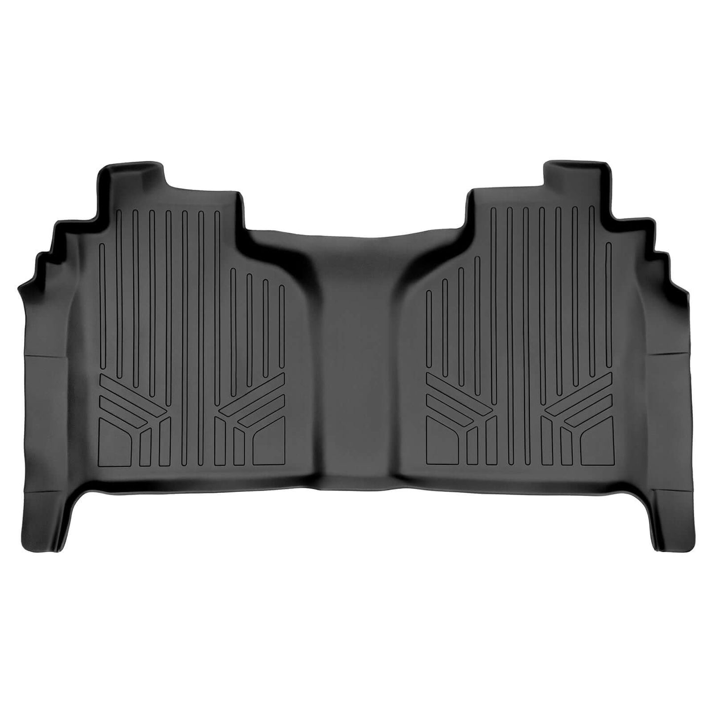 SMARTLINER Custom Fit Floor Liners Compatible With 2020-2025 Chevrolet Silverado 2500 HD | 3500 HD (Crew Cab|Carpeted Flooring|1st Row Bench Seat|With Over the Hump Coverage|with 2nd Row Underseat Storage)