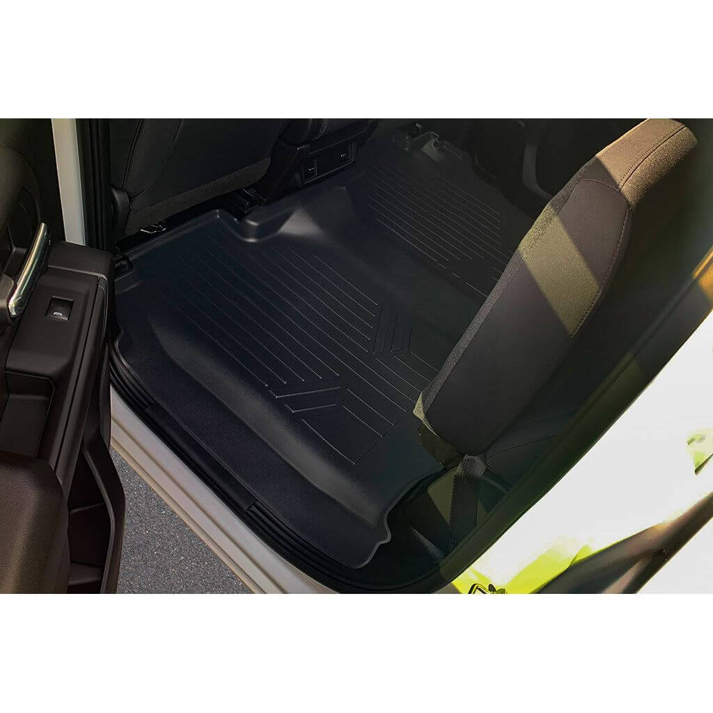 SMARTLINER Floor Liners for 2020-2026 Chevy Silverado 2500 HD | 3500 HD (Crew Cab|Vinyl|(1st Row Bench)|(OTH)|[No 2nd Row Storage]