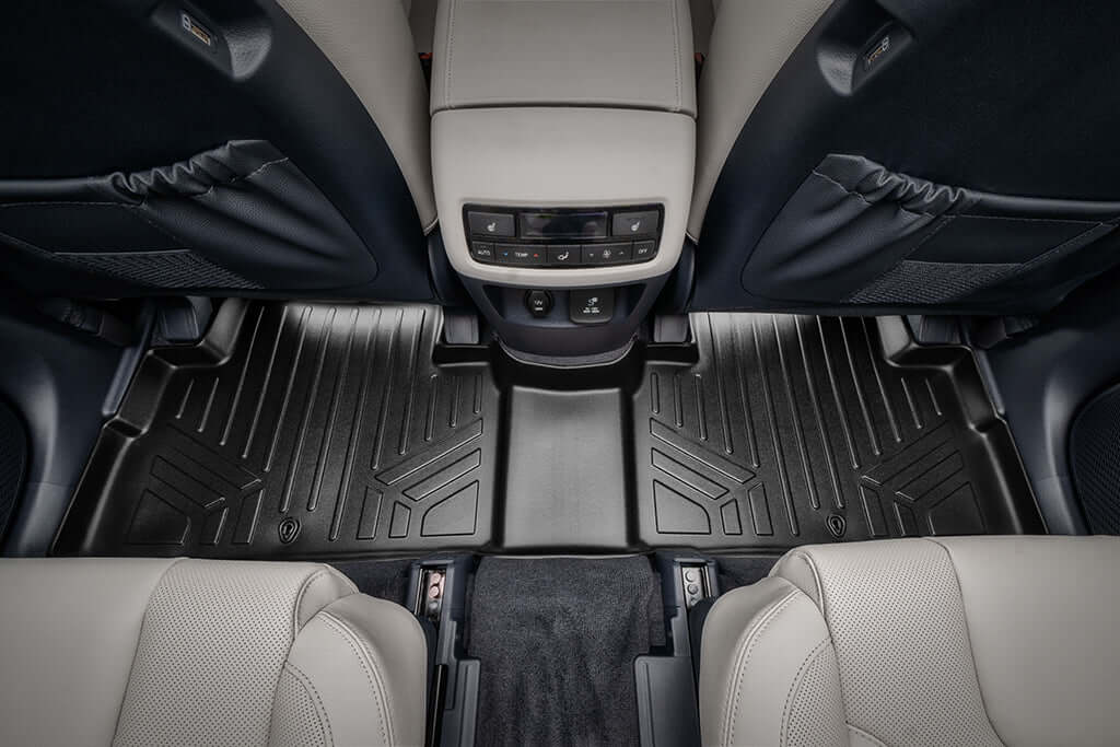 SMARTLINER Floor Liners for 2020-2025 Hyundai Palisade (2nd Row Bucket) and No In Between Coverage