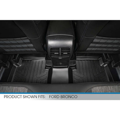 SMARTLINER Floor Liners for 2021-2026 Ford Bronco Sport W/O Rear Bump
