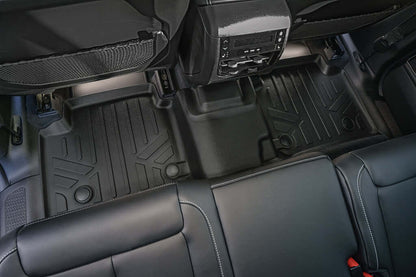 SMARTLINER Floor Liners for 2021-2026 Jeep Grand Cherokee L w/ 2nd Row Bench Seat (No subwoofer)