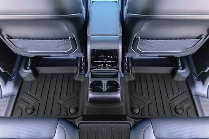 SMARTLINER Floor Liners for 2021-2026 Jeep Grand Cherokee L (2nd Row Bucket) With Center Console
