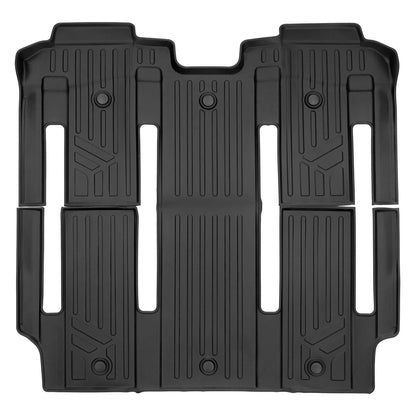 SMARTLINER Custom Fit Floor Liners For 2021-2026 Toyota Sienna with 2nd Row Bucket Seats no Spare Tire