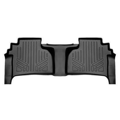 SMARTLINER Custom Fit Floor Liners For 2019-2026 Chevrolet Silverado 1500 Double Cab with Carpet Flooring and 1st Row Bench Seat without OTH Coverage (with 2nd Row Under Seat Storage)