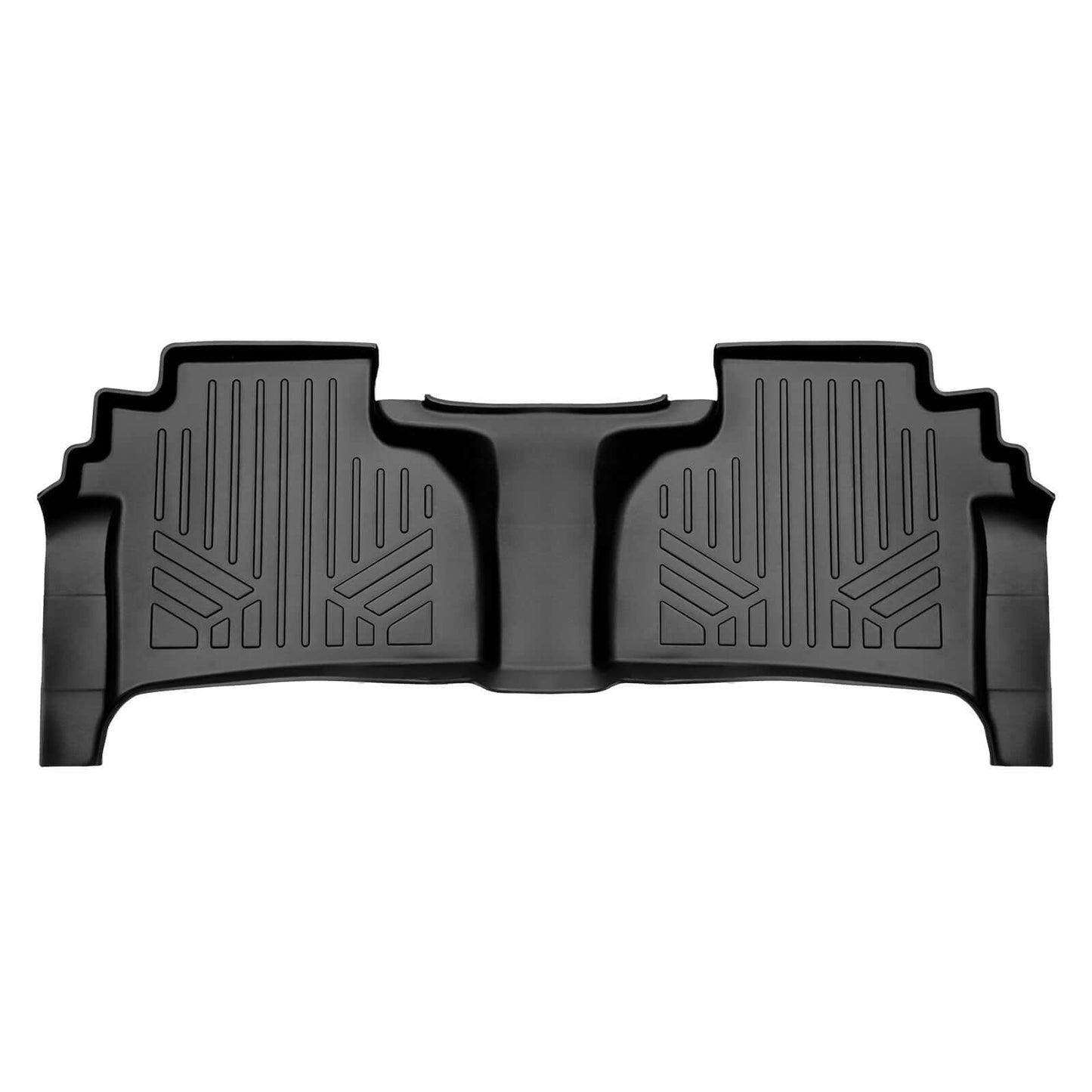 SMARTLINER Floor Liners for 2020-2025 Chevy Silverado 2500 HD | 3500 HD (Double Cab|Carpet|(1st Row Bench)|(No OTH)|[2nd Row Storage]