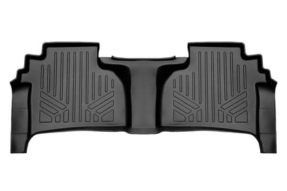 SMARTLINER Custom Fit Floor Liners For 2019-2024 Chevrolet Silverado 1500 Double Cab with Carpet Flooring and 1st Row Bucket Seats (with 2nd Row Under Seat Storage)