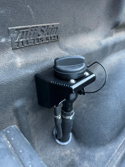 1999 - 2018 Chevy / Gmc oem Fabricated filler neck bed mount