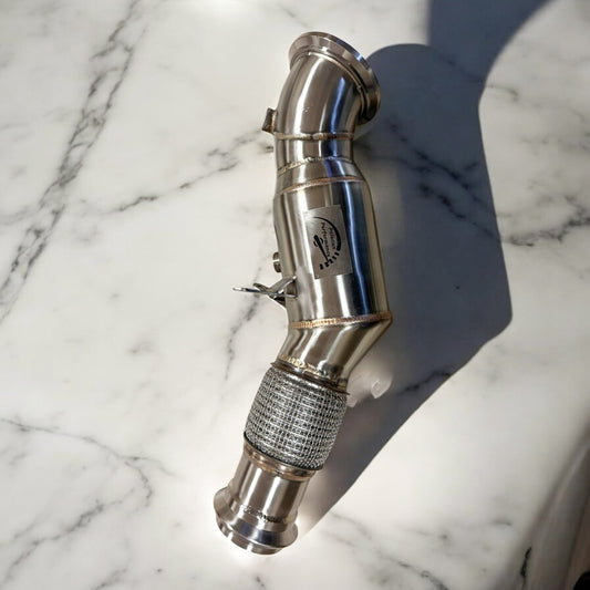 Supra 2.0T & BMW B46 B48 Racing Downpipe - G & F Chassis 120i, 220i, 230i, 320i, 330i, 420i, 430i, 530i, 630i, 730i & xDrive - Palenon Performance