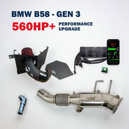 560HP Performance Upgrade For BMW B58 - M340i, M440i, M240i, 540i, 840i, M140i, 340i, 440i