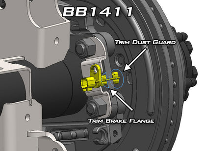 ABS Sensor Mounts - 14 Bolt Axle