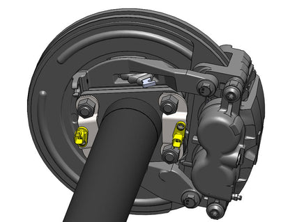 ABS Sensor Mounts - 14 Bolt Axle
