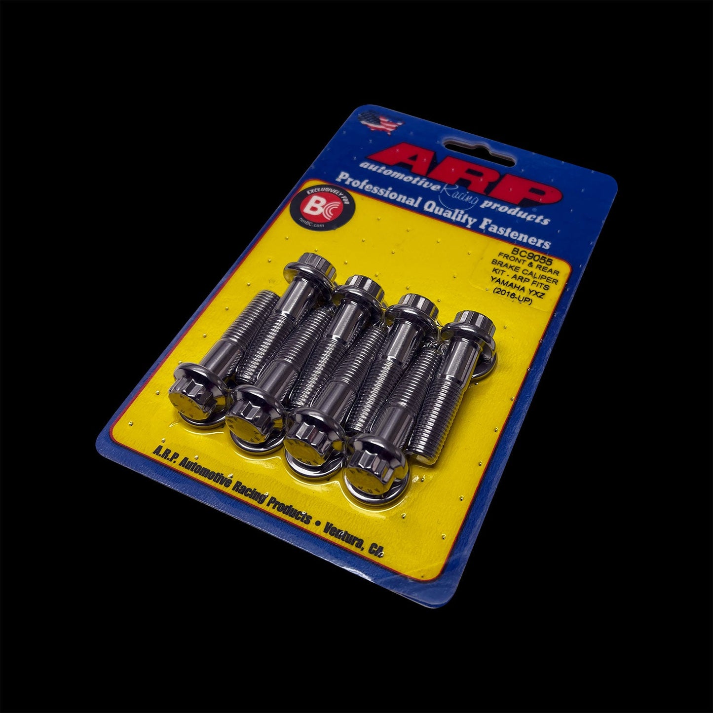 Brian Crower BC9055 - ARP Yamaha YXZ Front and Rear Brake Caliper Kit