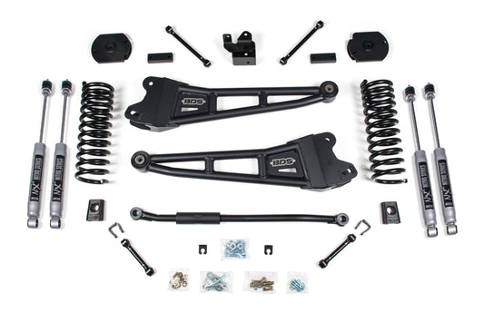 BDS SUSPENSION 3 Inch Lift Kit W/ Radius Arm - Ram 2500 (14-18) 4WD - Diesel BDS1624FPE