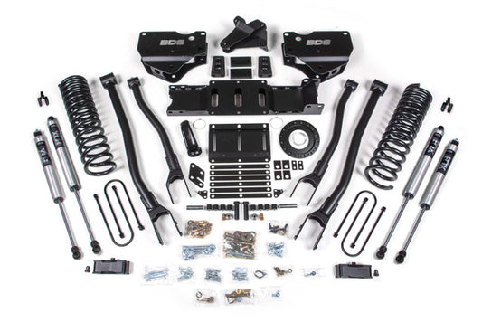 BDS SUSPENSION 4 Inch Lift Kit W/ 4-Link - Ram 3500 (19-23) 4WD - Diesel BDS1672FS