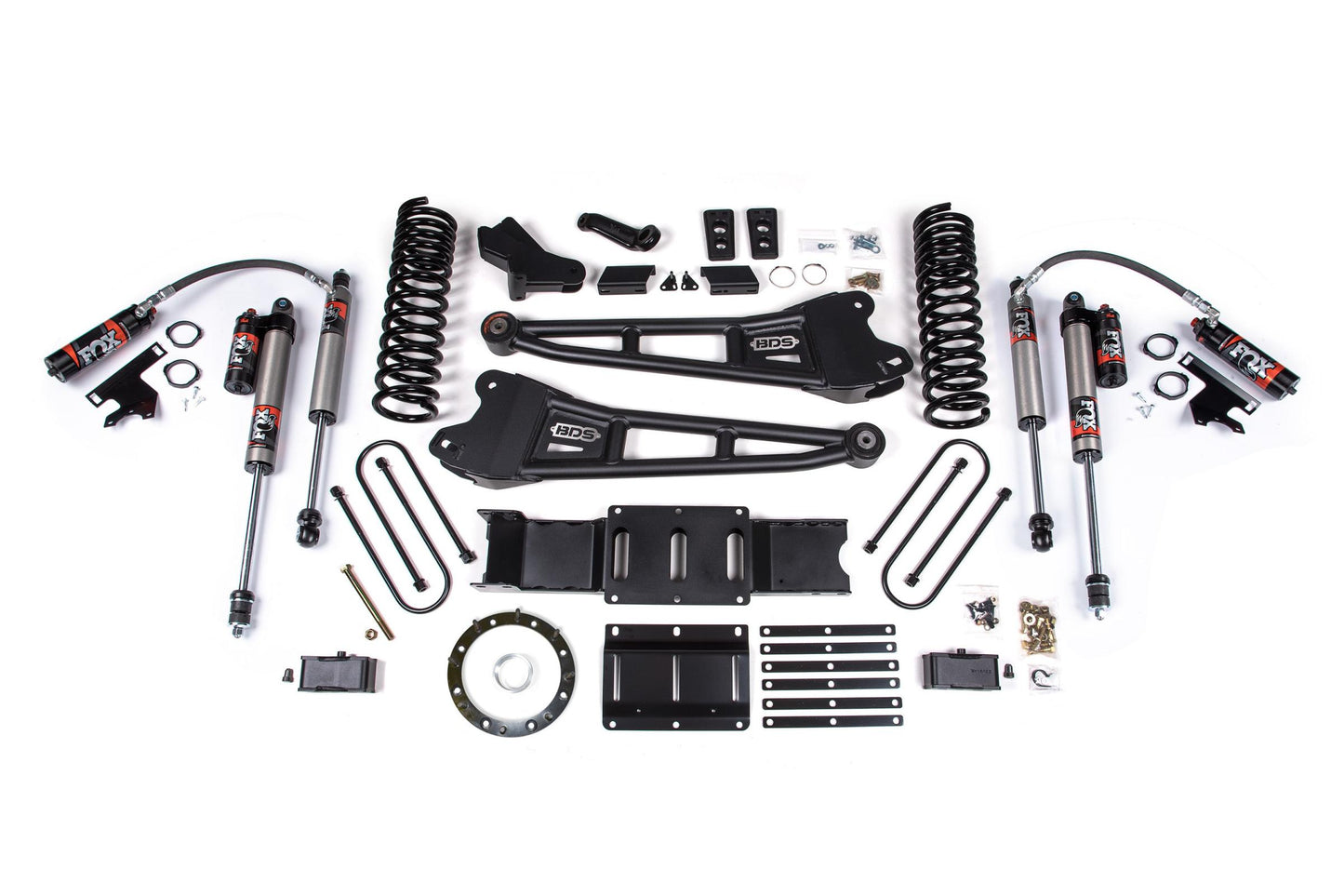 BDS SUSPENSION 4 Inch Lift Kit W/ Radius Arm - Ram 3500 (19-23) 4WD - Gas BDS1702FPE