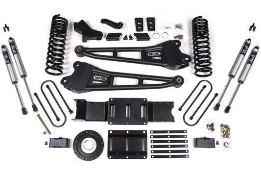BDS SUSPENSION 4 Inch Lift Kit W/ Radius Arm - Ram 3500 (19-24) 4WD - Diesel BDS1704FS
