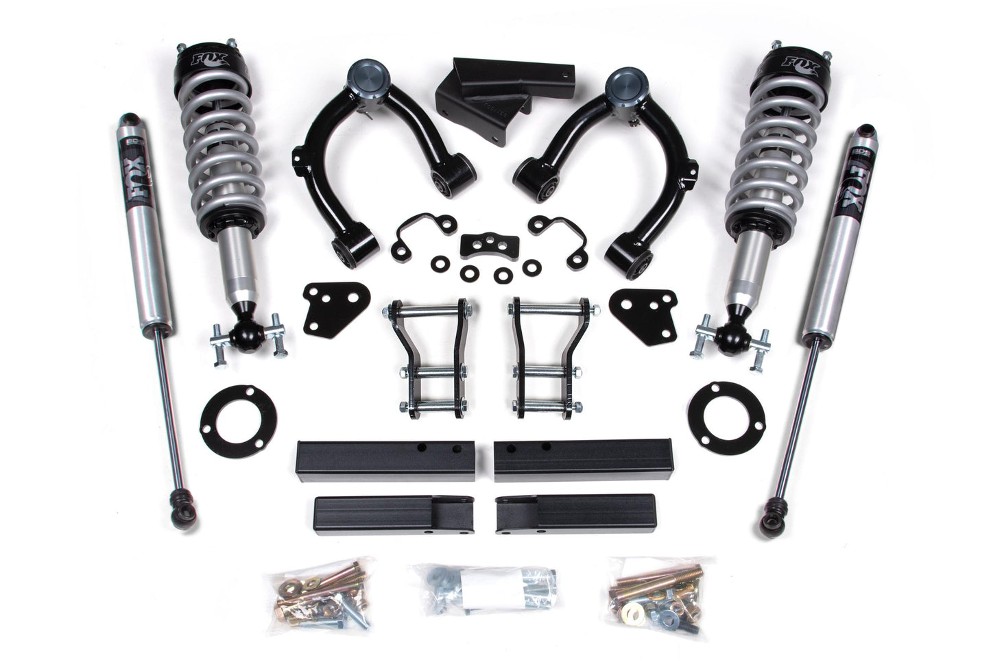 BDS SUSPENSION 3.5 Inch Lift Kit - FOX 2.0 Coil-Over - Ford Ranger (19-23) 4WD BDS1906FSL