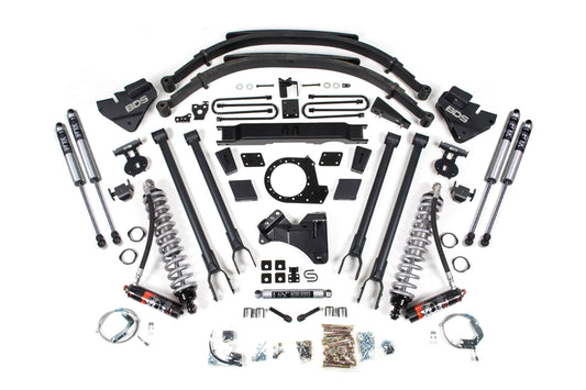 BDS SUSPENSION 9" Inch Lift Kit W/ 4-Link - FOX 2.5 Performance Elite Coil-Over Conversion - Ford F250/F350 Super Duty (20-22) 4WD - Diesel BDS1959FPE