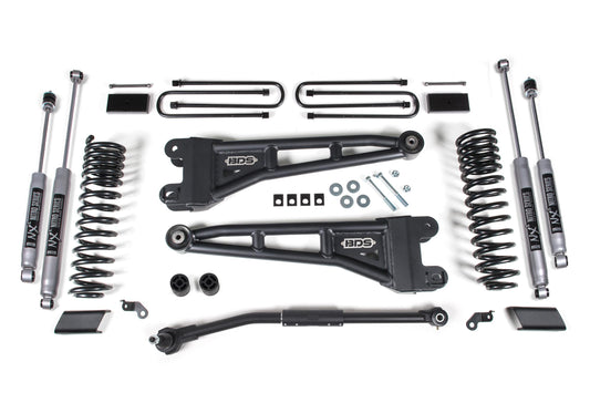BDS SUSPENSION 3 Inch Lift Kit W/ Radius Arm - Ford F250/F350 Super Duty (23-24) 4WD BDS2200FS