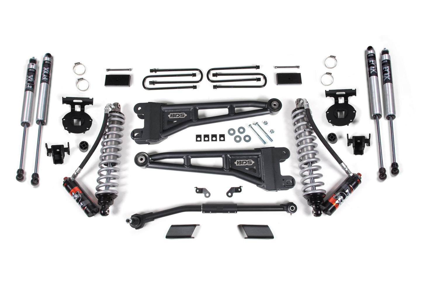 BDS SUSPENSION 3 Inch Lift Kit W/ Radius Arm - FOX 2.5 Coil-Over Conversion - Performance Elite - Ford F250/F350 Super Duty (23-24) 4WD BDS2201FPE