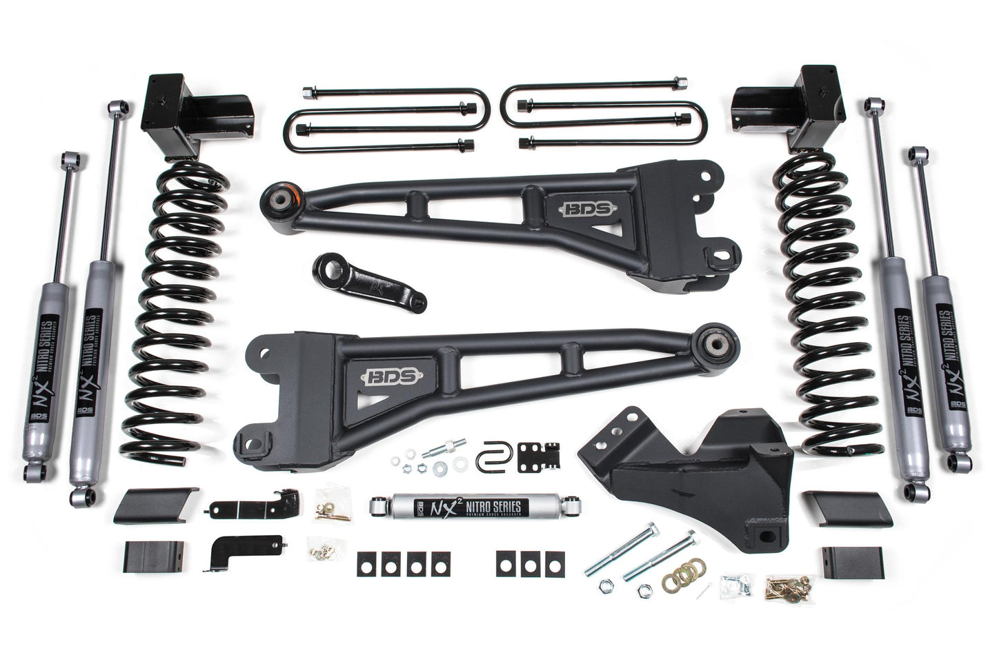 BDS SUSPENSION 5 Inch Lift Kit W/ Radius Arm - Ford F250/F350 Super Duty (23-24) 4WD - Diesel BDS2203FS