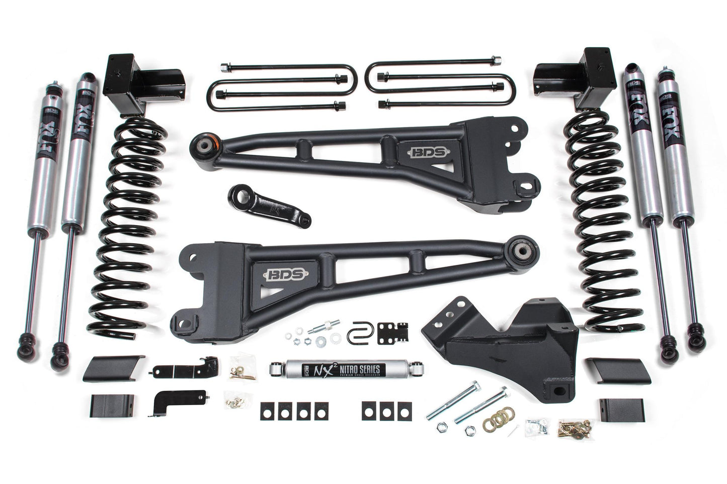 BDS SUSPENSION 5 Inch Lift Kit W/ Radius Arm - Ford F250/F350 Super Duty (23-24) 4WD - Gas BDS2204FS