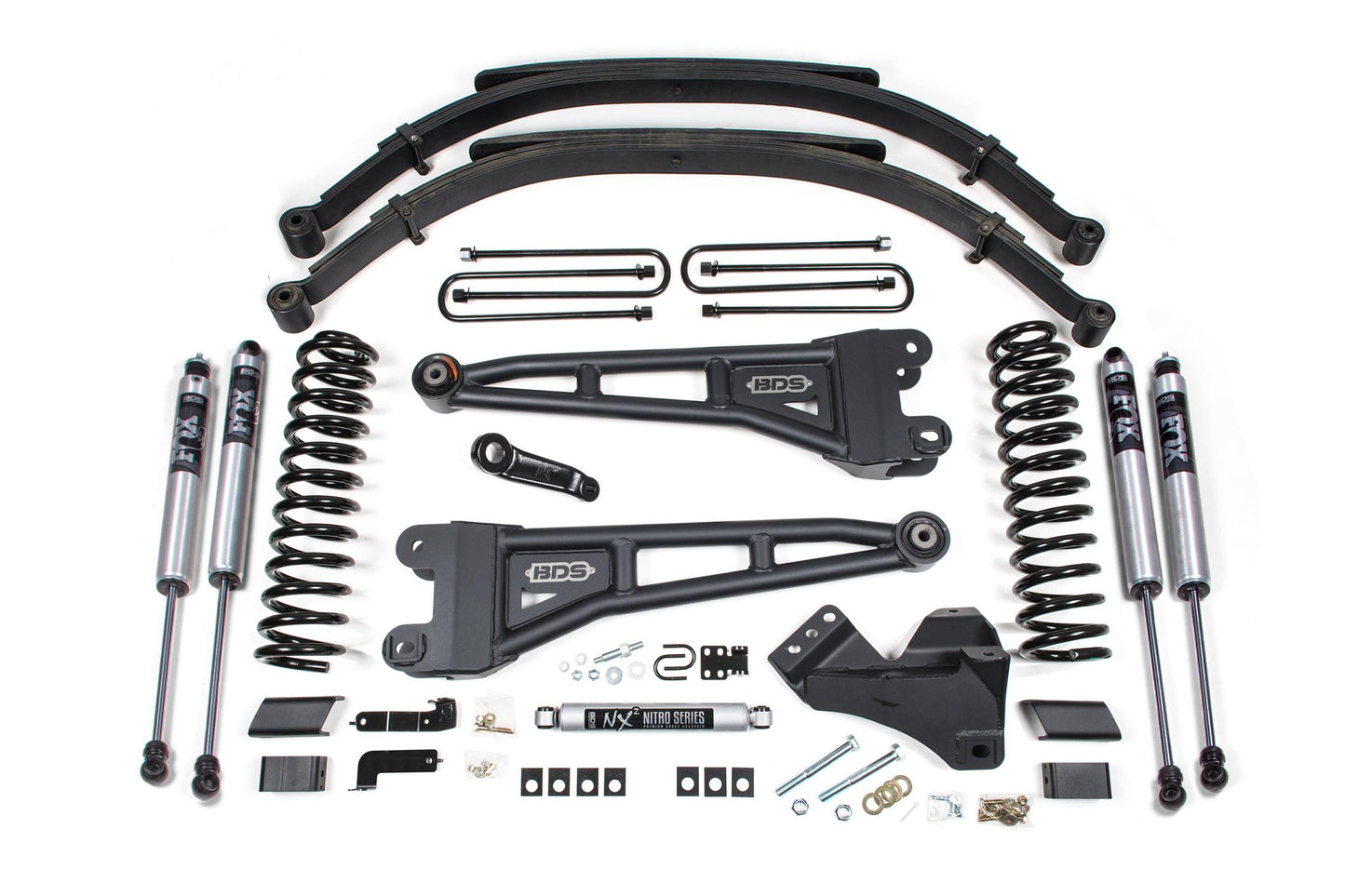 BDS SUSPENSION 5 Inch Lift Kit W/ Radius Arm - Ford F250/F350 Super Duty (23-24) 4WD - Diesel BDS2208FS